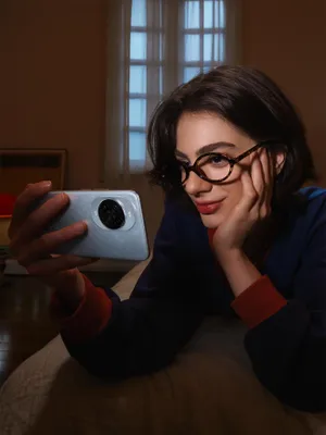 Produktbild von Huawei nova 14 Pro Smartphone , Ultra Chroma Kamera, KI-Gestensteuerung, blau