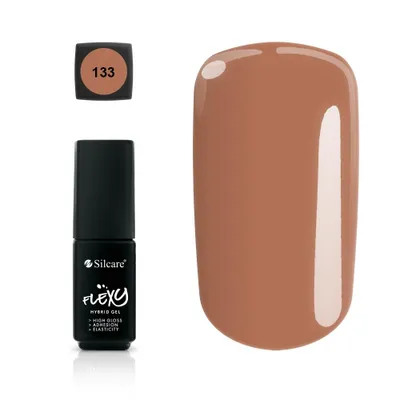 Produktbild von Silcare Hybridlack 133, 4,5g Hochglanz-Gel-Nagellack
