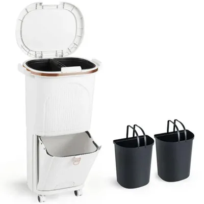Produktbild von Küchenabfalleimer JV13520WH, 38 l, weiß