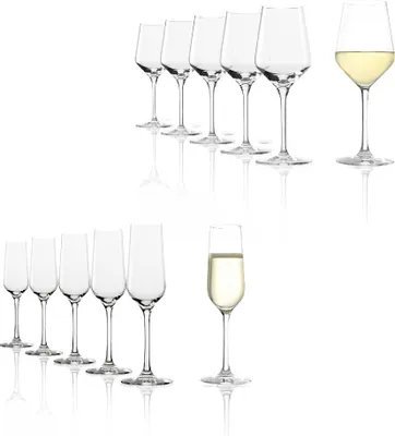 Produktbild von Stölzle Lausitz Revolution Weißweinkelch/Champagnerkelch Set 12 tlg.