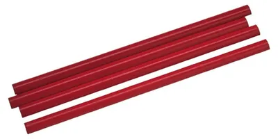 Produktbild von HAROMAC Zimmermannsbleistift oval rot 24 cm