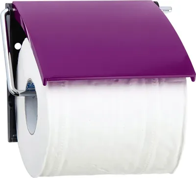 Image de MSV Bad Série "Lila" Porte-papier WC Porte-rouleau de papier Porte-papier à clopes