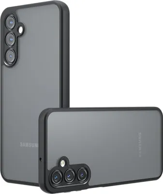 Produktbild von Samsung Galaxy A16 Hülle - Coverup Mattes transparentes Back Cover mit Kameraschutz - Schwarz