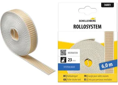 Zdjęcie produktu dla Gurtband Maxi 23 Mm 6,0Mtr Beige36001