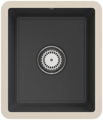Produktbild von Villeroy & Boch Keramikspüle 332401i4, Subway 45 SU Unterbauspüle - inkl.