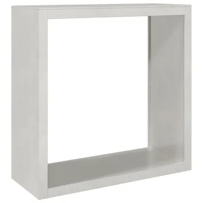Image de vidaXL Étagère à bois de chauffage 100x40x100 cm Acier inoxydable