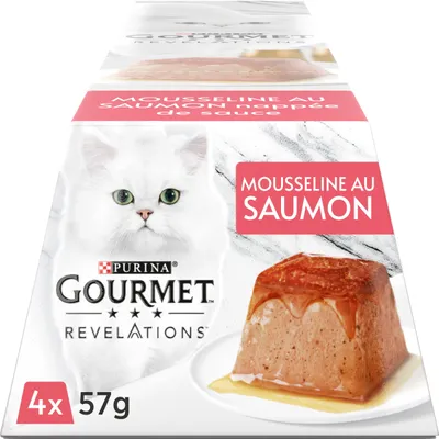 Productafbeelding van Gourmet-aanbevelingen: Mousse met zalm, met saus, maaltijdporties voor [doelgroep/gebruik]