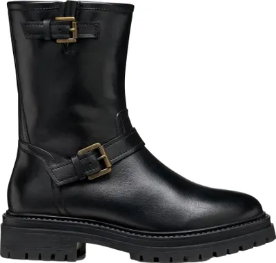 Produktbild von Geox - "D Iridea D" Stiefeletten für Damen, Leder FS12296 (40 EU) (Schwarz)