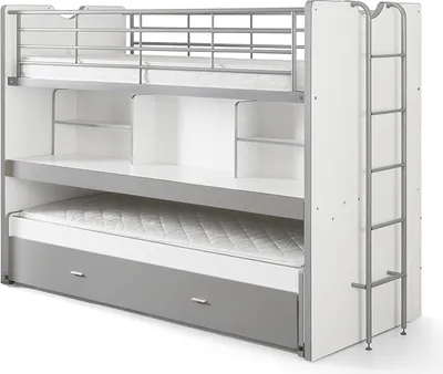 Produktbild von Bett Hochbett 3 Bonny Mehrfarbig 90x200 cm