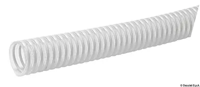 Immagine prodotto di Tubo flessibile con spirale in PVC bianco da 26 mm, 30 metri