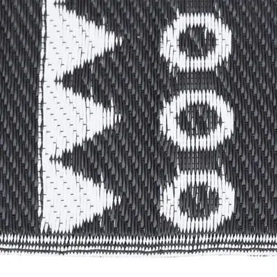 Produktbild von Hochwertigen Möbel Teppiche - Schwarz Outdoor-Teppich ARAKIL Schwarz 120x180cm PP NEU3427473