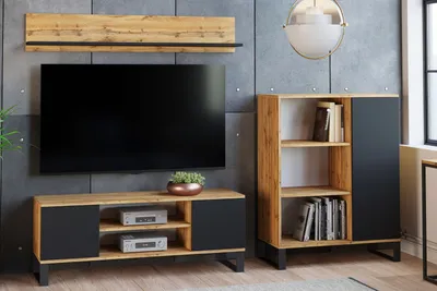 Produktbild von TV-Lowboard Focus, Stehendes Fernsehregal für das Wohnzimmer