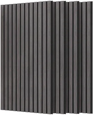 Immagine prodotto di Pannelli in legno in 4 pezzi, 122x61x2,1 cm, neri, autoadesivi, per il soggiorno