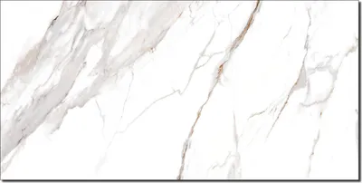 Produktbild von PVC Wandpaneel Wandfliesen Soft Calakatta in Marmor-Optik Hochglanz - 60x120cm