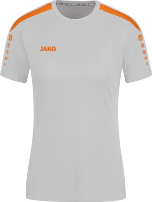 Produktbild von JAKO Damen Trikot Power KA, Farbe:soft grey/neonorange, Größe:36