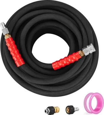 Image de Kit de tuyaux de nettoyage 3/8 pouces en PVC et polyester pour haute pression
