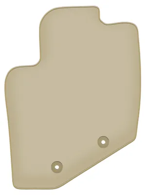 Image de Tapis conducteur moquette PREMIUM beige compatible avec Volvo S80 I (1998-2006, berline) – avec fixations – sur‑mesure