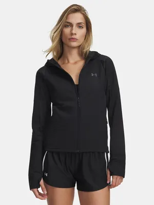 Obrázek produktu pro Under Armour W Offgrid mikina s kapucí a celopáskovým zipem - černá, velikost: S