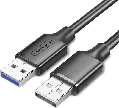 Zdjęcie produktu dla INF Kabel USB 3.0 A-A Męski do Męskiego, Szybki Transfer Danych, Różne Długości 2 m