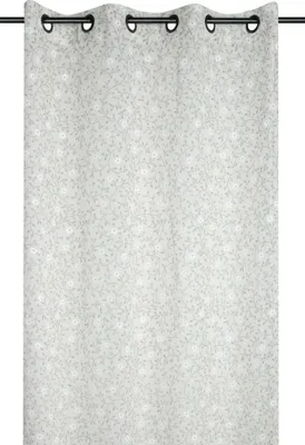 Obrázek produktu pro Záclona STOF GINNY 140x260 béžová s květinovým vzorem