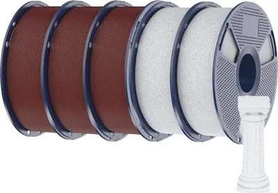 Produktbild von PLA-Filament, Hochgeschwindigkeitsdruck, Marmorähnliche Textur, 3BR 2OM