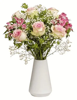 Produktbild von Blumenstrauß Heart Smile | Geschenk - frische Blumen | Blumenversand von BLOOMY DAYS