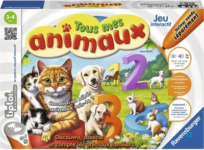 Obrázek produktu pro Ravensburger tiptoi 00838, 3 rok/roky, Zvuky, Vícebarevný