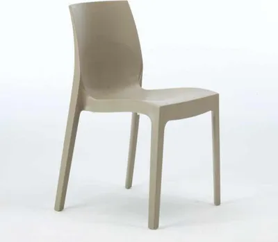 Produktbild von 22er Set Rome Grand Soleil stapelbare Stühle aus Polypropylen - Beige