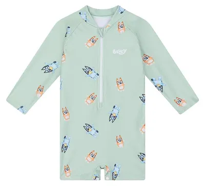 Produktbild von Swim Essentials UV-Badeanzug für Jungen – Grün – Blau - 86/92