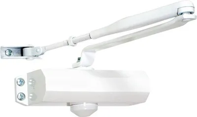 Immagine prodotto di Chiudiporta automatico - ammortizzatore regolabile - per porte interne ed esterne - chiusura automatica - leggero