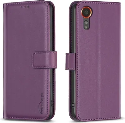 Produktbild von Samsung Galaxy Xcover 7 Hülle - BINFEN Klapphülle - Violett