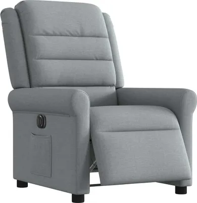 Obrázok produktu pre vidaXL Relaxačné kreslo Electric Light Grey Fabric