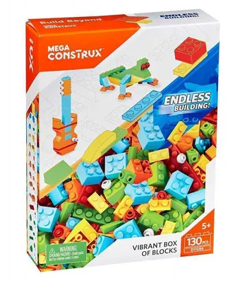 Obrázek produktu pro Mega Construx Vibrant Box 130ks cihel DYG86