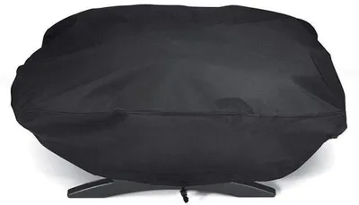 Obrázok produktu pre Ochranný kryt na gril Weber 7110 Q1000, kryt na rúru, odolný voči prachu a vode, chráni pred vetrom, UV žiarením a trhlinami, rozmery: 67,1 * 44 * 32 cm