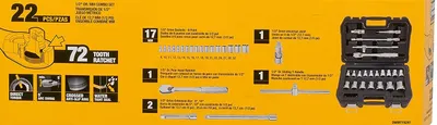 Immagine prodotto di Set di chiavi Dewalt 22El. 1/2"