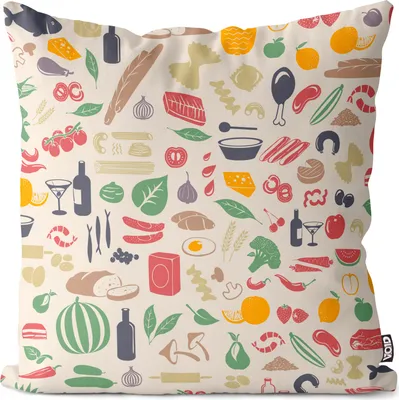 Produktbild von VOID Essen Küche Dekoration Kissenbezug Kissenhülle Sofakissen Kissen Deko Outdoor-Kissen Dekokissen