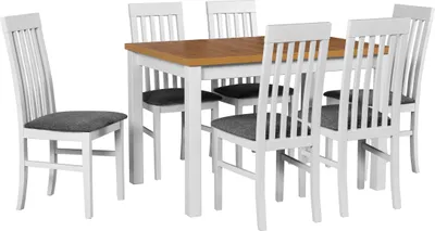 Image de Ensemble de salle à manger 6x "Nilo 1" chaises + "MAX 5" table