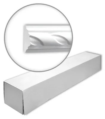 Produktbild von Profhome 151312 Wand- und Friesleisten 1 Karton SET mit 42 Zierleisten | 84 m