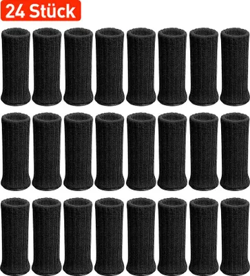 Produktbild von 24 Fußkappe Stuhlbeinkappen Möbel Tischfußsocken Bodenschutzschutz,