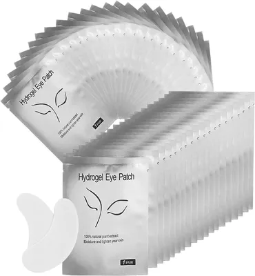 Produktbild von Wimpernzange 120 Stück Augenpads für Wimpernverlängerung, -Pads, Verlängerungs-Wimpernpads, Wimpern-Färbepad für DIY falsche Wimpern, Make-up, W