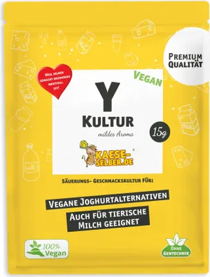 Produktbild von Y Vegan Jogurdkultur - mildes Aroma