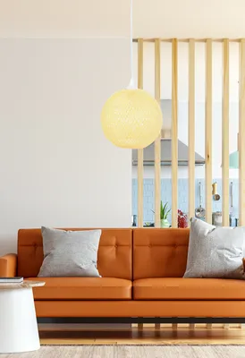 Immagine prodotto di Opviq, 190- 190FLH, Giallo,,Bianco, Lampadario, Lampadario in juta fatto a mano