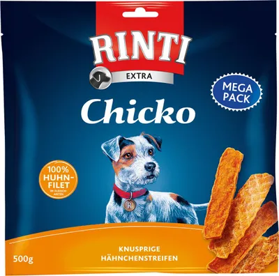 Produktbild von RINTI Chicko Chicken - leckerli für hunde - 500g