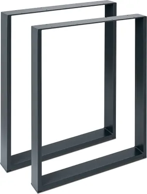 Produktbild von Tischgestells 50x100 cm Tischuntergestell Tischkufe fur Barhocker (Anthracite)