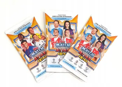 Produktbild von Match Attax Extra Topps TCG Card Pack 2025/2026 – 36 cards