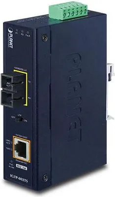 Produktbild von PLANET IP30 Industrial 10/100/1000BAS, 1000 Mbit/s, 20000 m, -9 dBmW, -3 dBmW, -23 dBmW, Blau