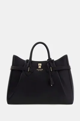 Produktbild von Guess Yesba Saffiano Schwarz 29 x 37 x 12
