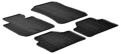 Image de Jeu de tapis de sol en caoutchouc sur mesure compatible avec la BMW X1 E84