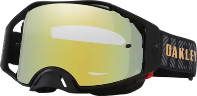 Productafbeelding van Oakley Airbrake Herlings Signature, goudkleurige, gespiegelde motocrossbril
