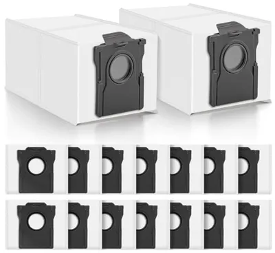 Produktbild von PromoHome® 16 Staubsaugerbeutel (3,2L) für Dreame L10s Ultra Gen 3/Gen 2, X50 Ultra Complete, X40 Master, Mova P50 Pro Ultra - Ersatzbeutel